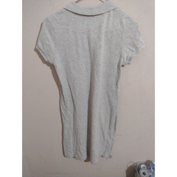 Polo Ralph Lauren The Mesh Mini Short Sleeve Dress Women's Small S Gray - Picture 6 of 10